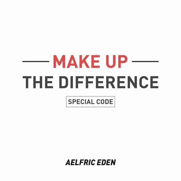 Make up the difference special code