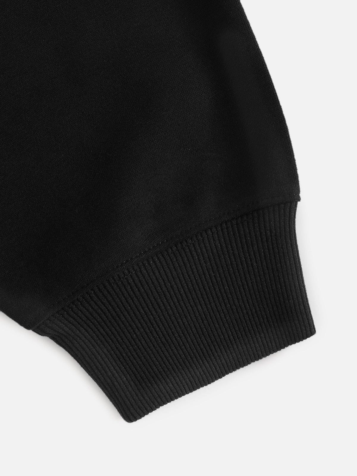 Aelfric Eden Oversized Thermal Pattern Pullover Hoodie