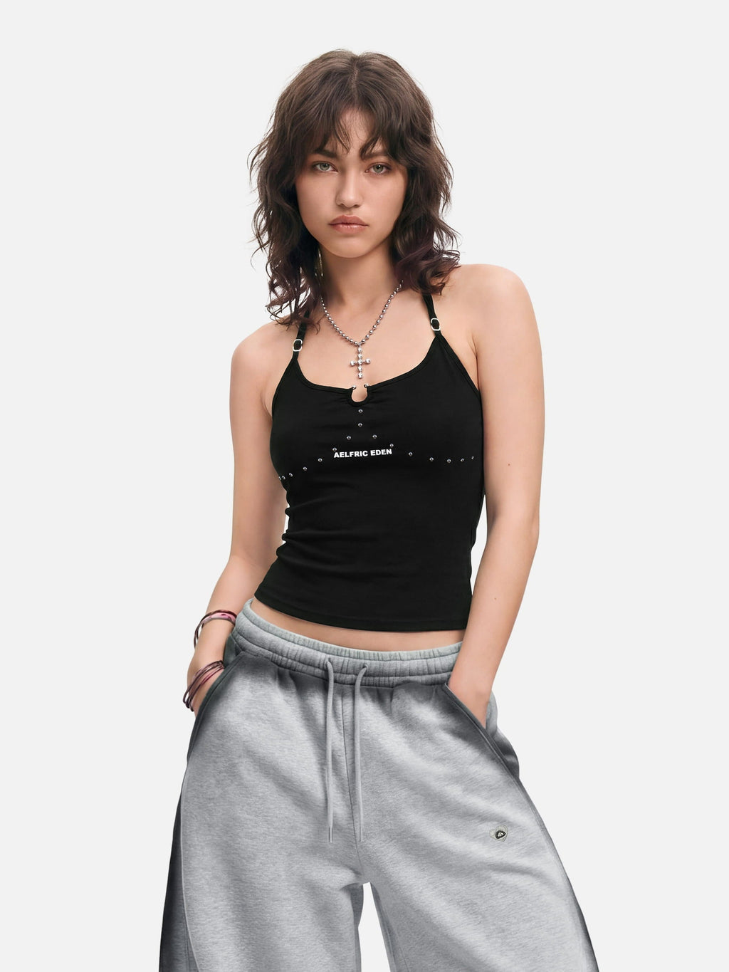 Aelfric Eden Studded Halter Tank Top