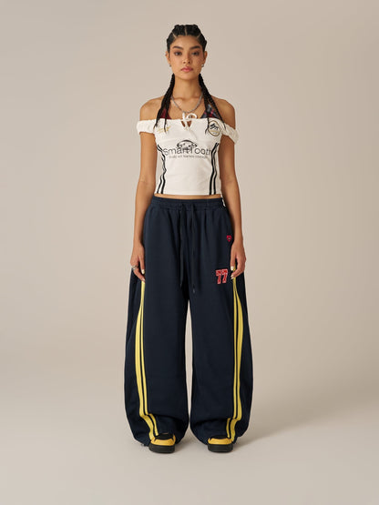 Aelfric Eden Stripe Baggy Barrel Sweatpants