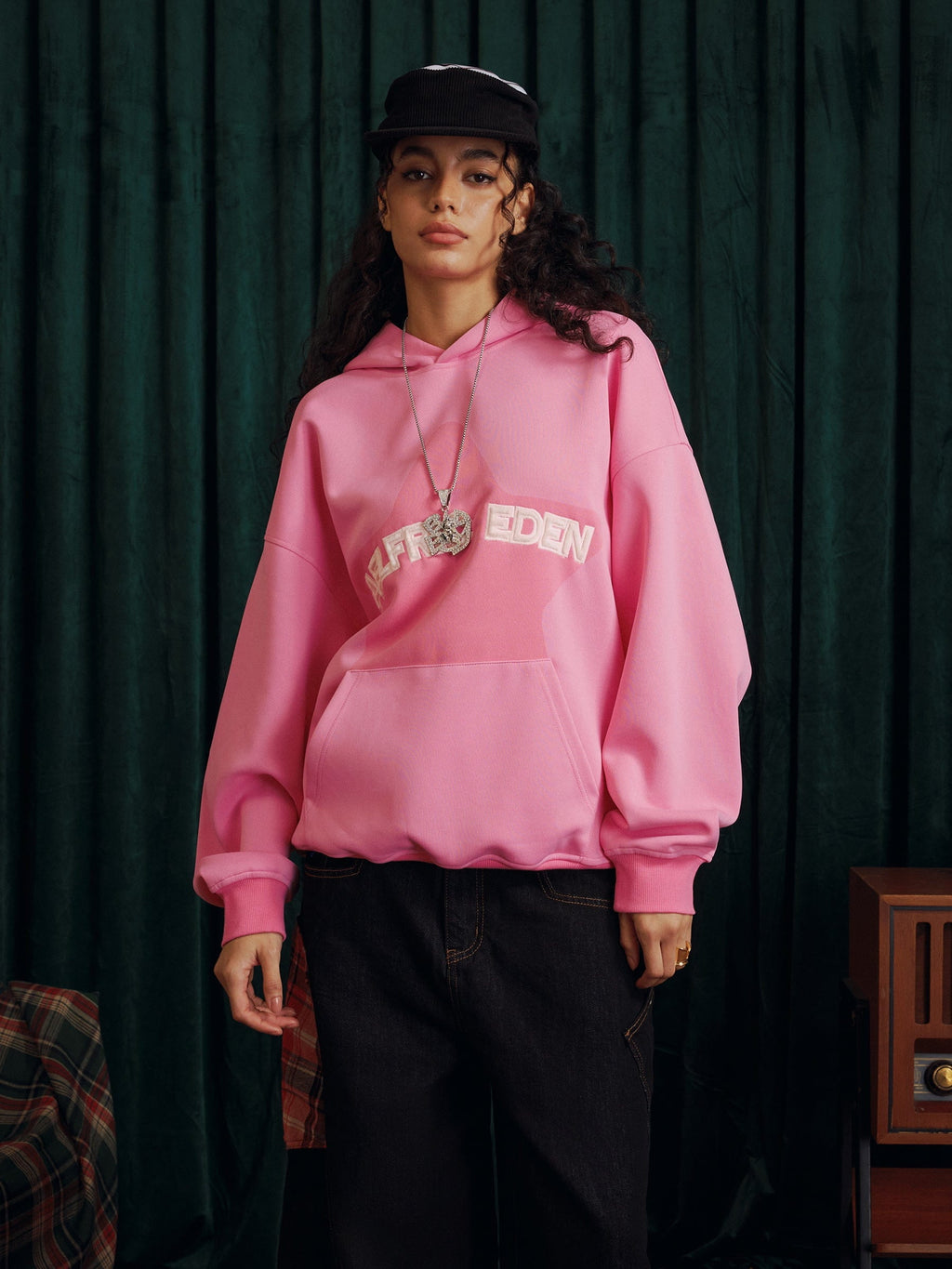 Aelfric Eden Oversized Colorful Eden Star Pullover Hoodie
