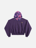 Aelfric Eden Boxy CAMO Hood Zip Up Hoodie
