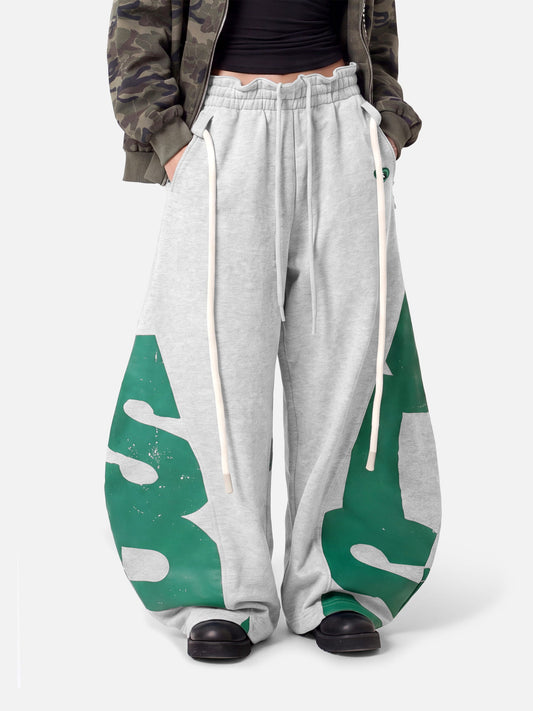 Aelfric Eden Graffiti Super Baggy Barrel Sweatpants