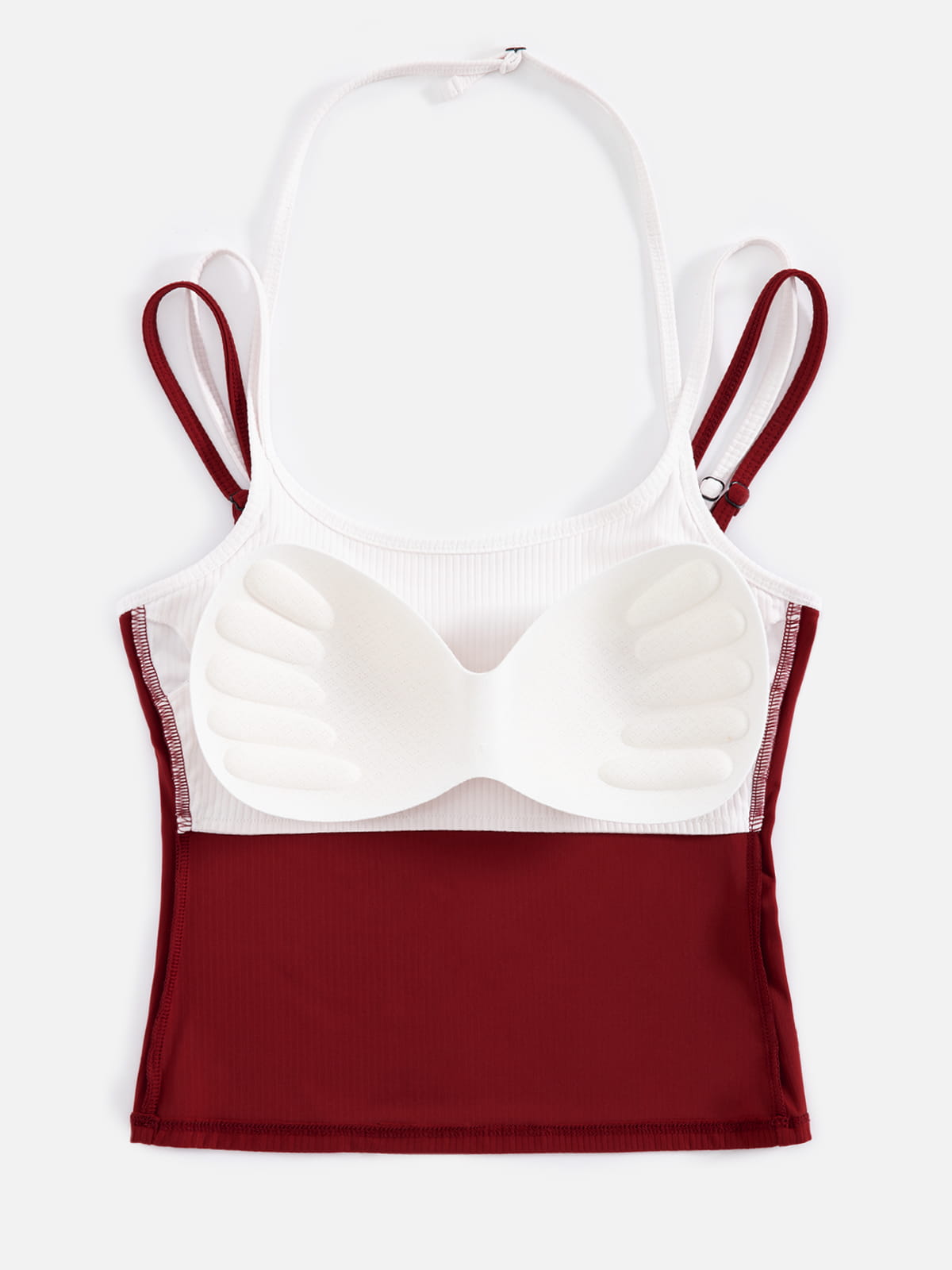 Aelfric Eden Contrast Layered Padded Cami Top
