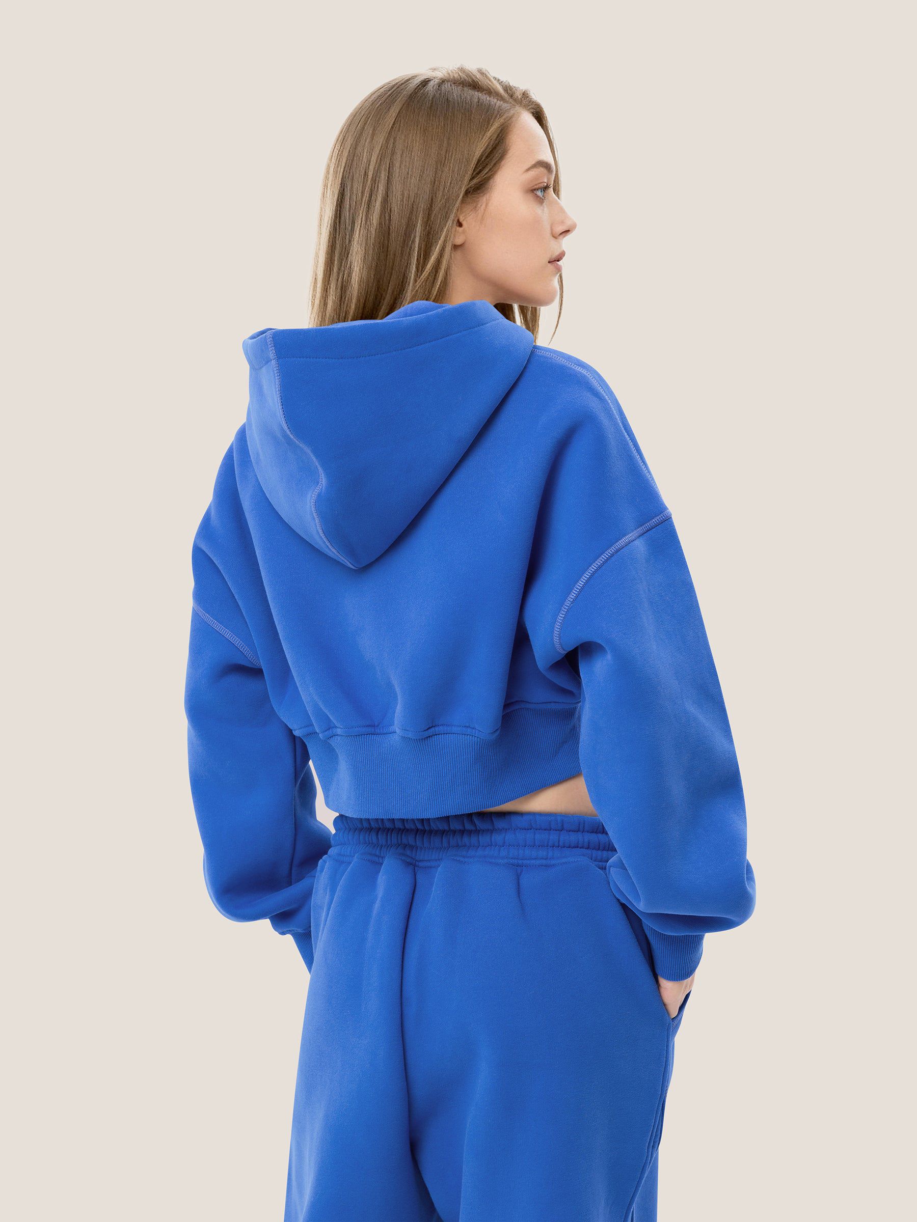 Soufflé Cropped Hoodie Set