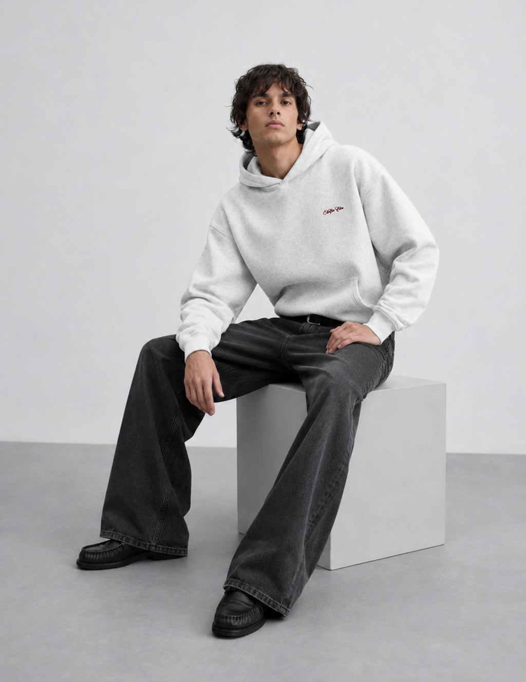 Aelfric Eden Boxy Fleece Pullover Hoodie