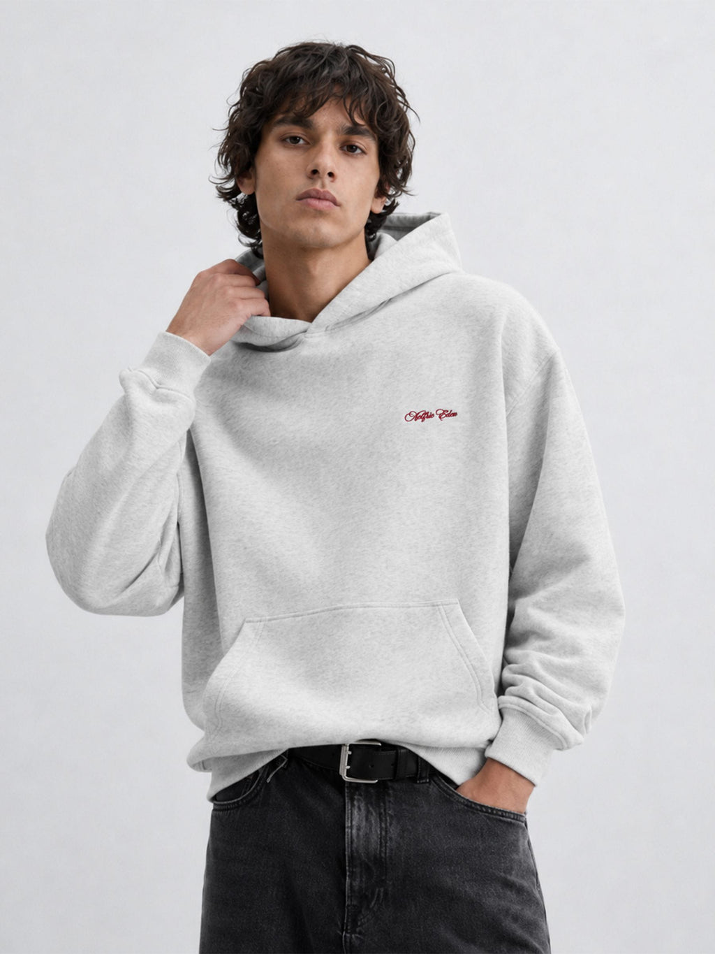 Aelfric Eden Solid Pullover Boxy Hoodie