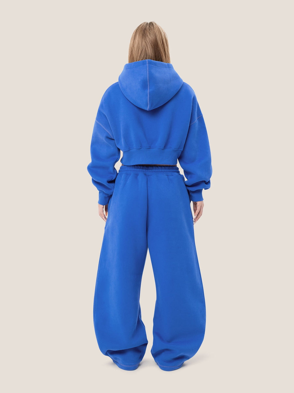 Soufflé Cropped Hoodie Set
