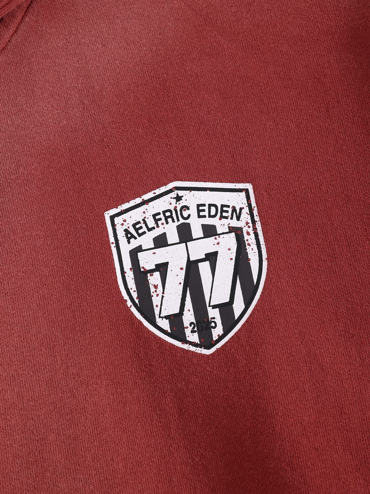 Aelfric Eden Boxy fit 77 Stripe Zip Hoodie – Acid Wash