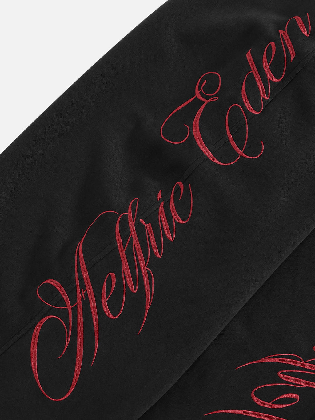 Aelfric Eden Boxy Script Embroidery Hoodie Sets