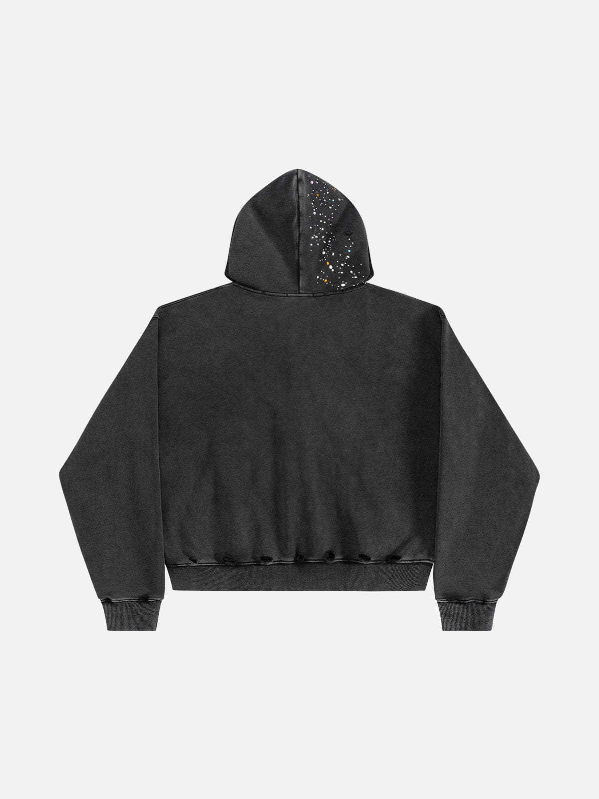 Aelfric Eden Rhinestone Regular Zip Up Hoodie