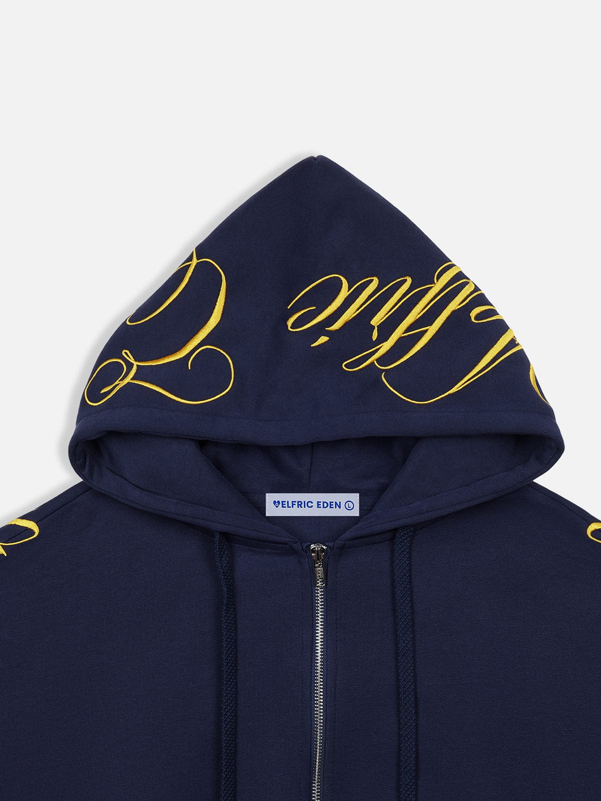Aelfric Eden Boxy Script Embroidery Hoodie Sets