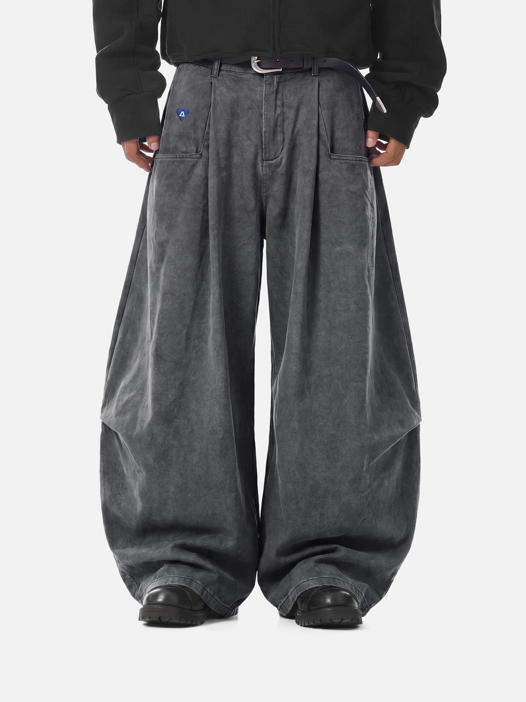 Aelfric Eden Pleated Pocket Baggy Barrel Pants