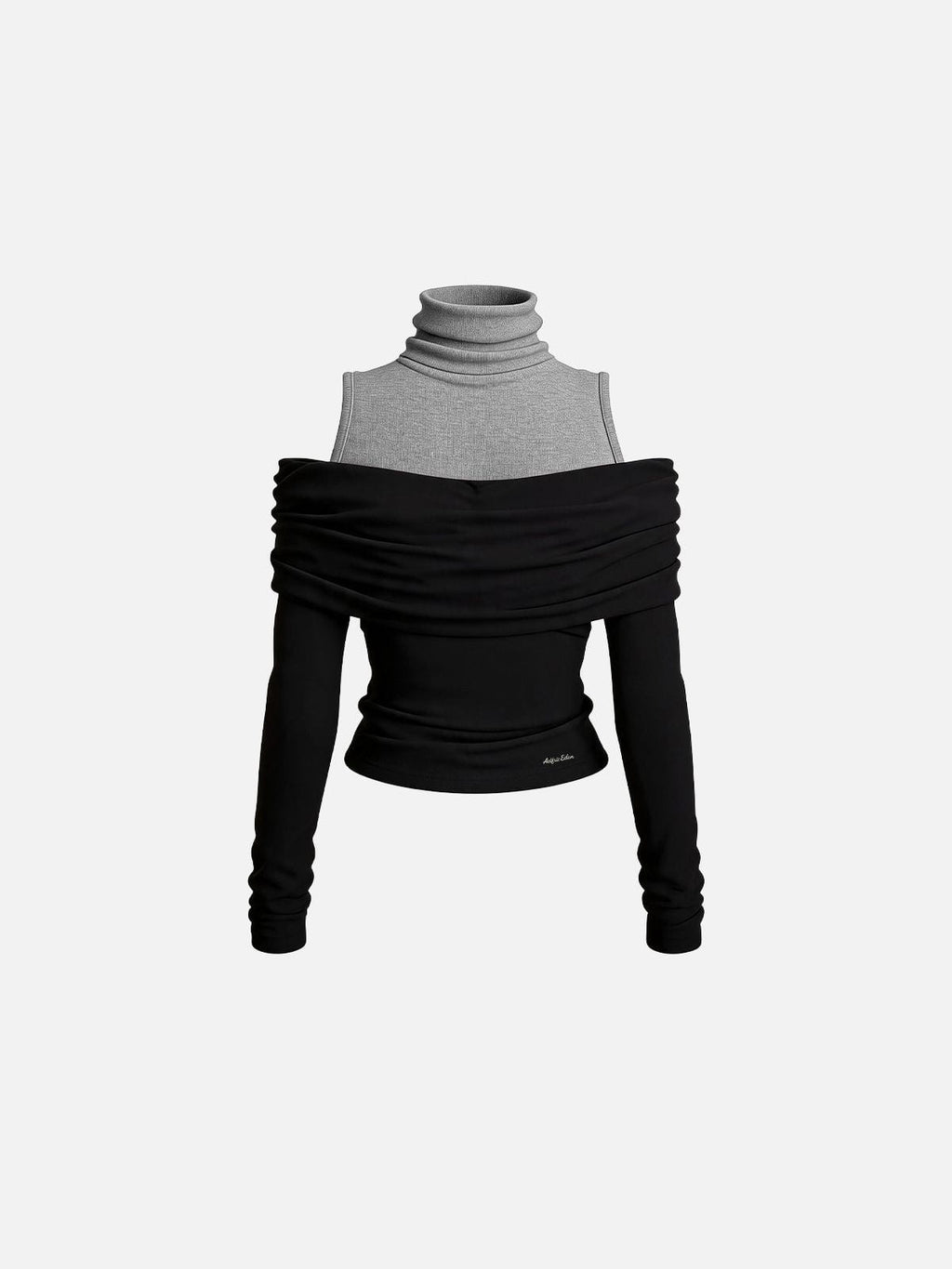 Aelfric Eden Layered Off-The-Shoulder Long Sleeve Tee