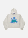 Aelfric Eden Oversized Blurring Doberman Graphic Hoodie