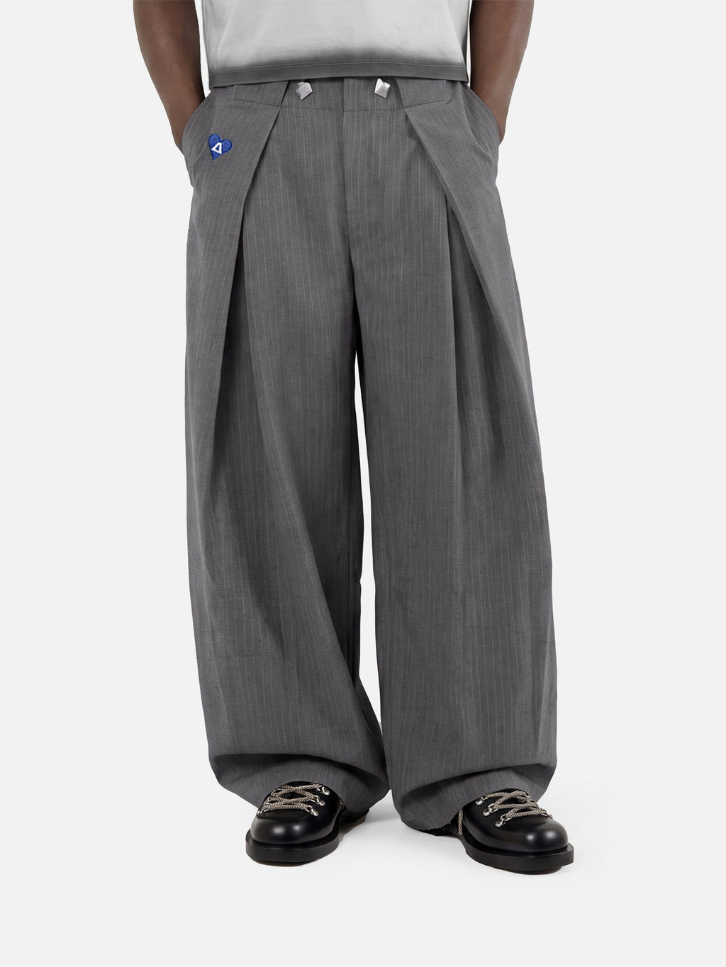 Aelfric Eden Double Waist Pleated Baggy Pants