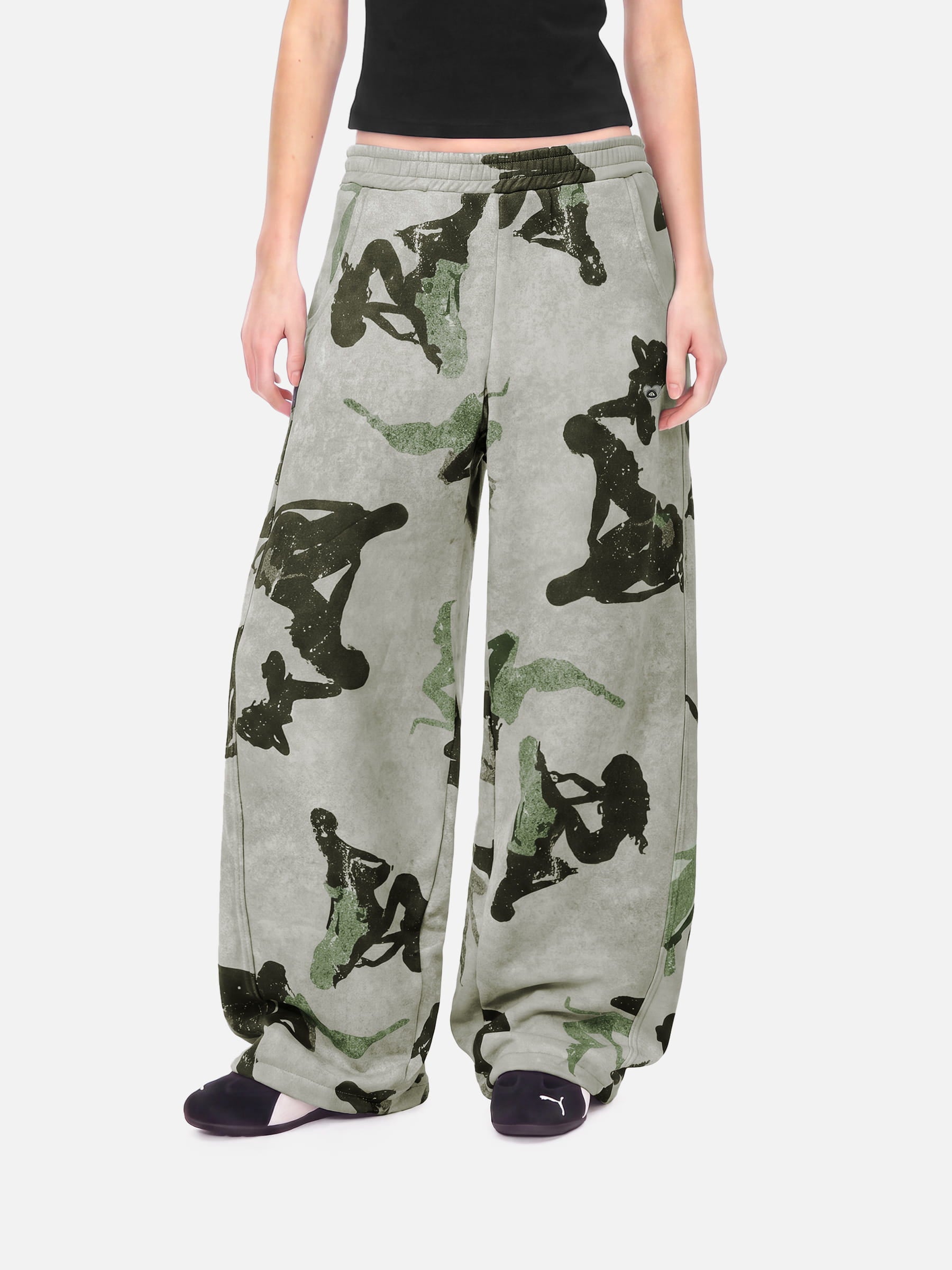 Aelfric Eden All-Over Print Baggy Sweatpants
