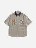Aelfric Eden Plaid Embroidery Shirt