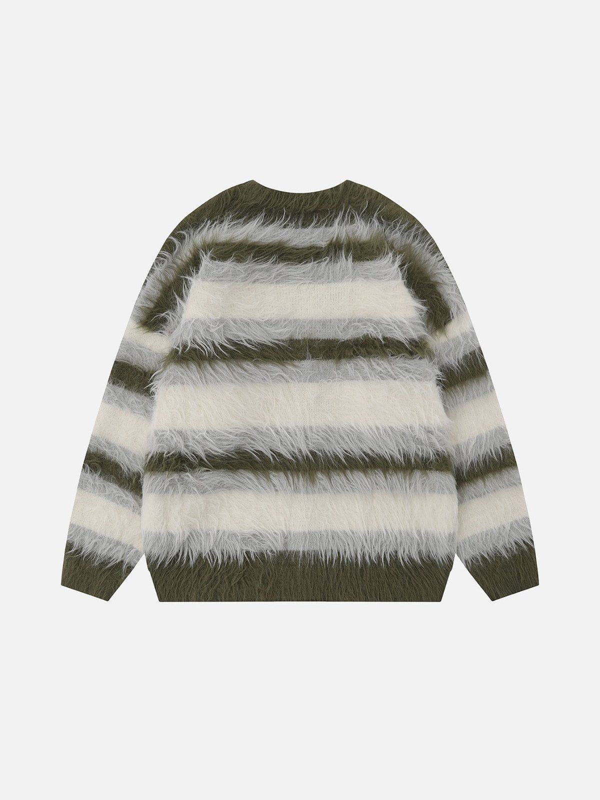 Aelfric Eden Oversized Blocking Striped Cardigans