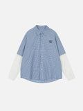 Aelfric Eden Plaid Layered Long Sleeve Shirt