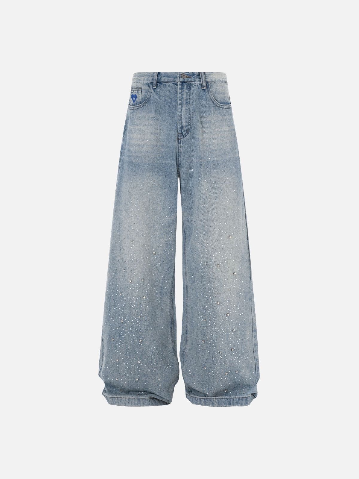 Aelfric Eden Rhinestone Baggy Jeans