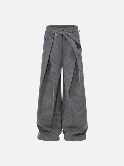 Aelfric Eden Double Waist Pleated Baggy Pants