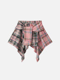 Aelfric Eden Tie Dye Plaid Skirt