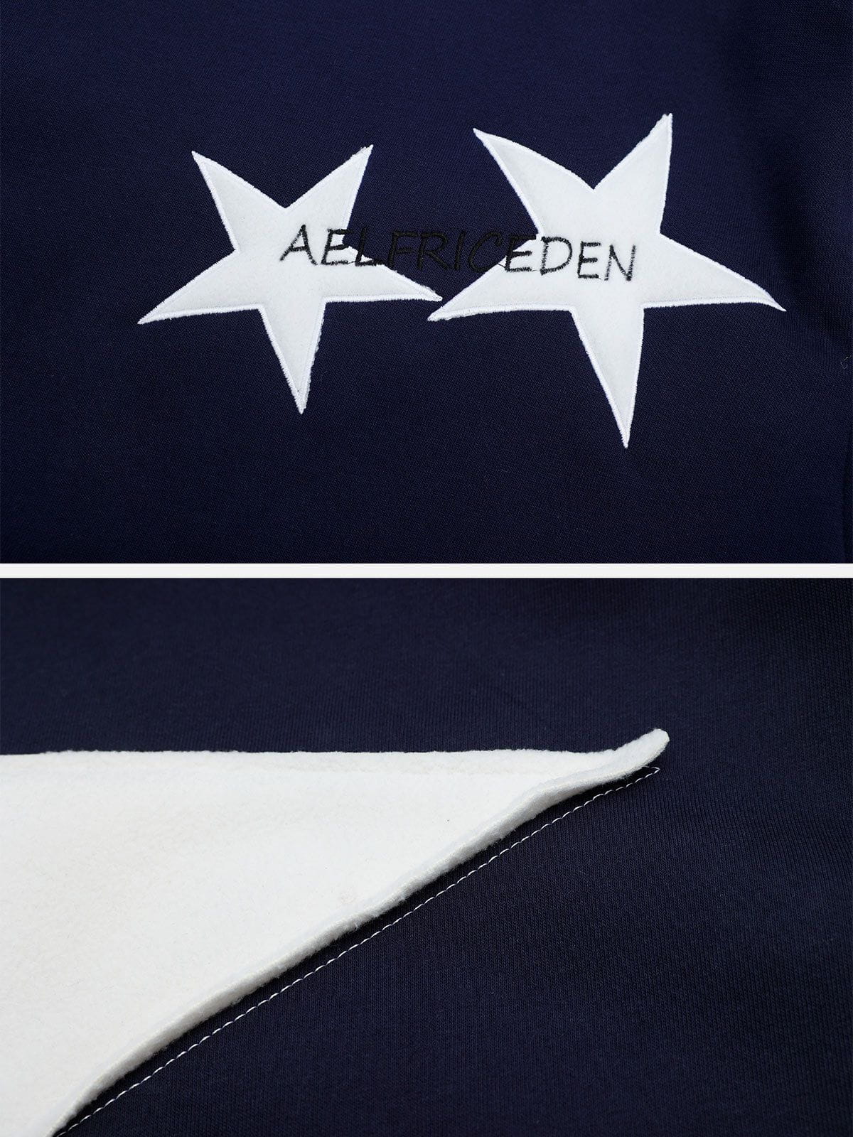 Aelfric Eden Star Color Contrast Hoodie