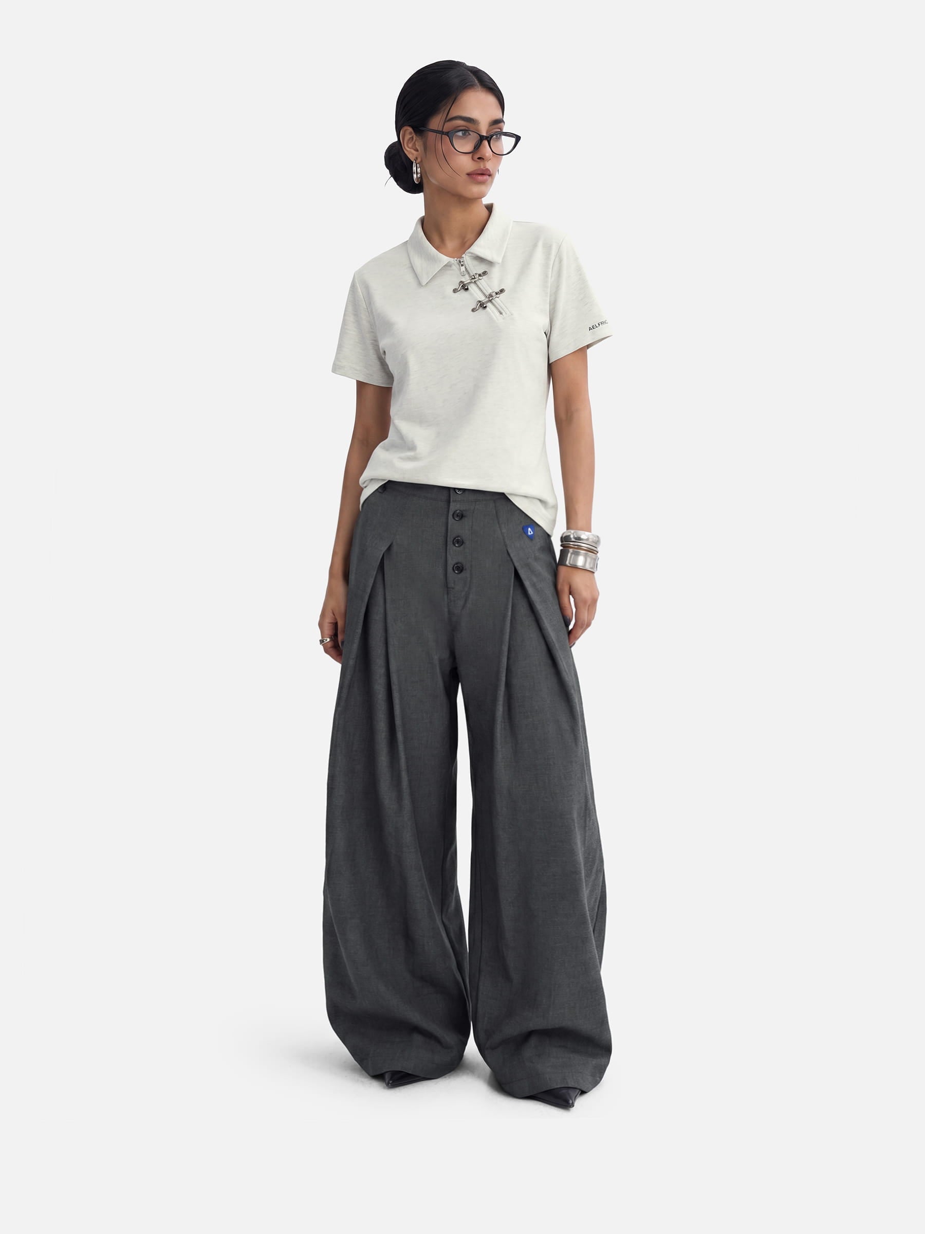 Aelfric Eden Pleated Baggy Work Pants