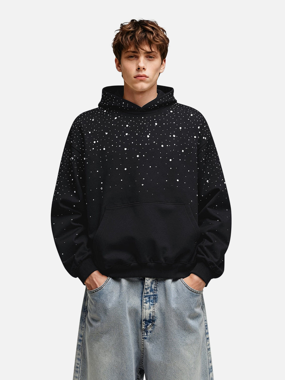 Aelfric Eden Rhinestone Pullover Hoodie
