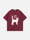 Aelfric Eden Fuzzy Cat Star Tee