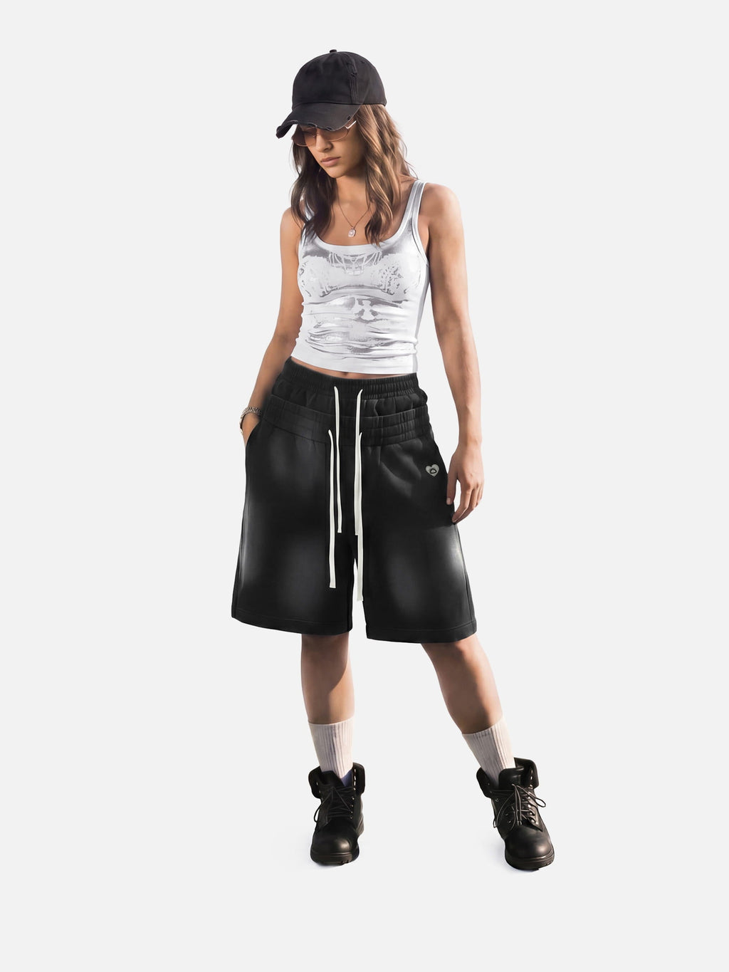 Aelfric Eden Double Waist Washed Shorts