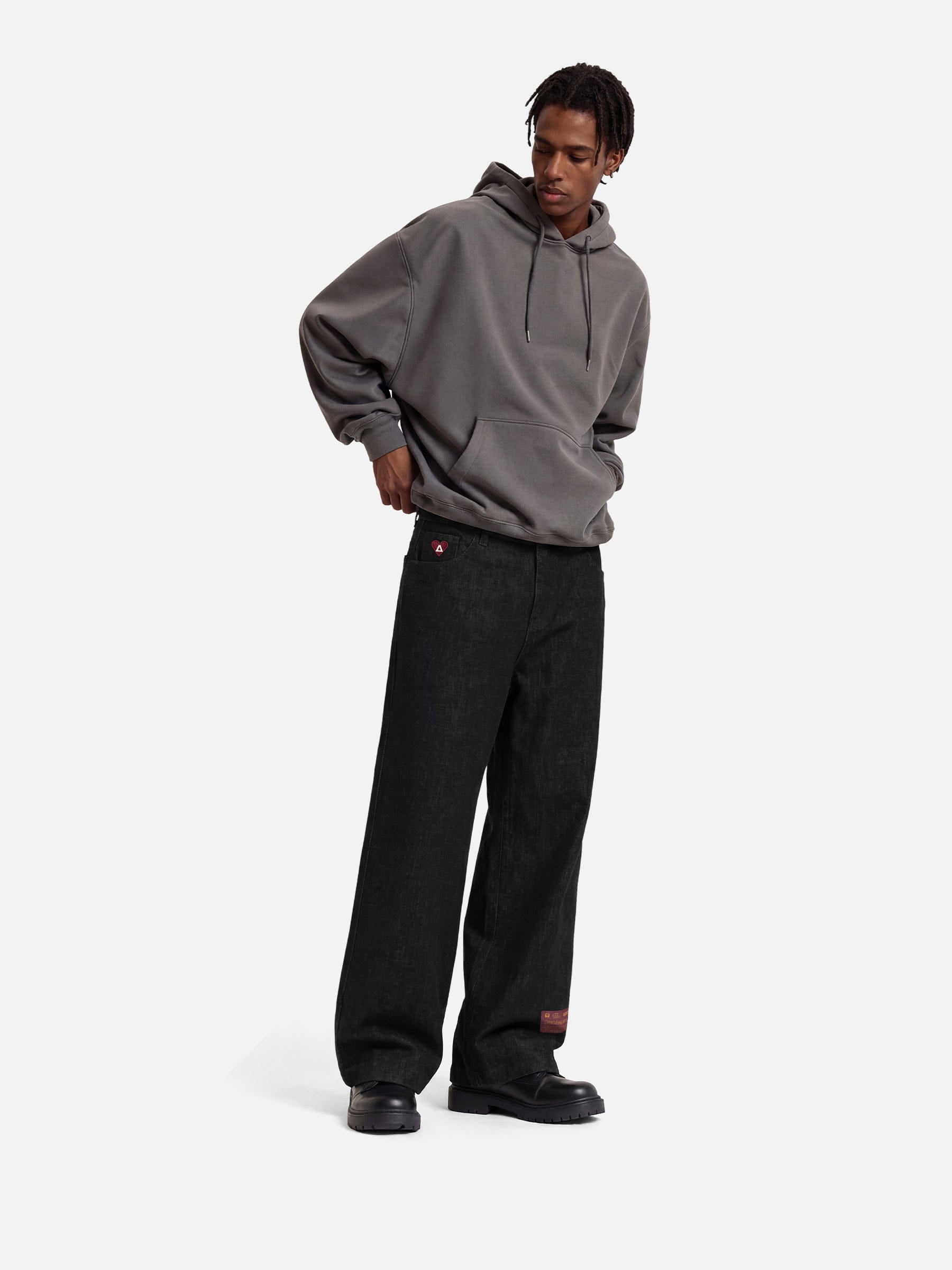 Aelfric Eden Washed Straight Leg Jeans