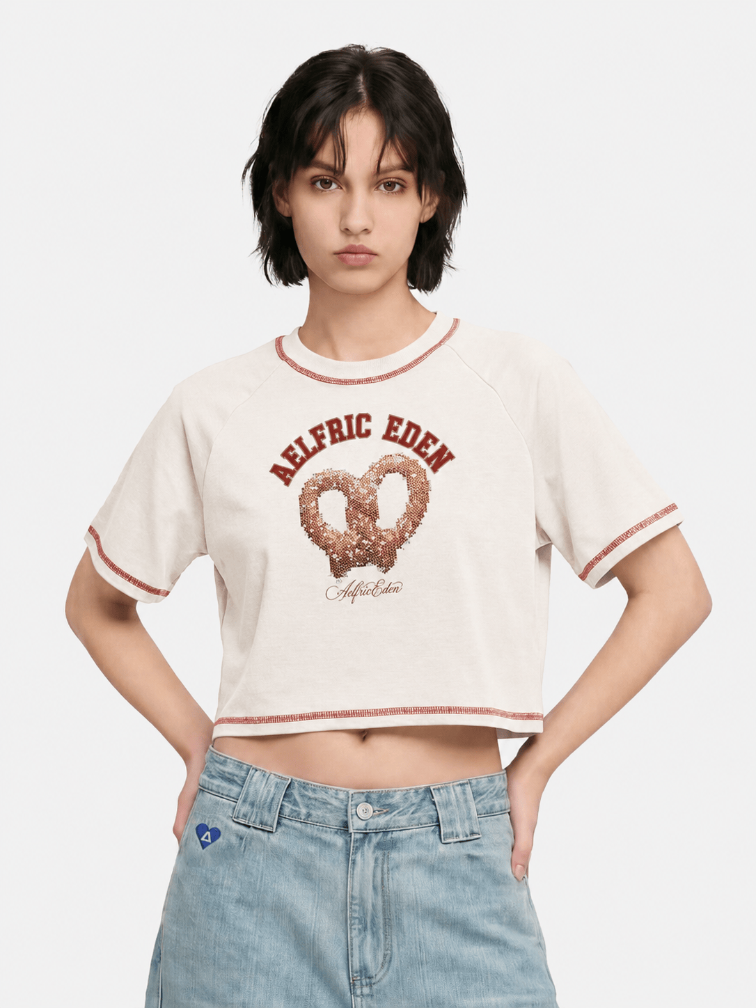 Offline link-Don’t delete-Aelfric Eden Cute Crop Short Tee
