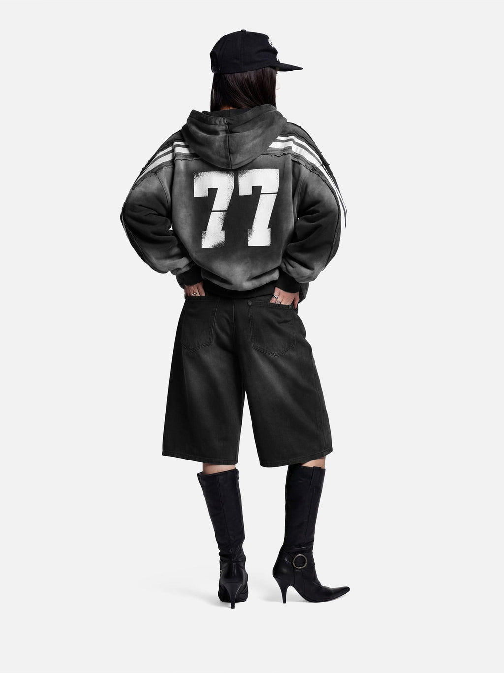 Aelfric Eden Flame Graphic Jorts