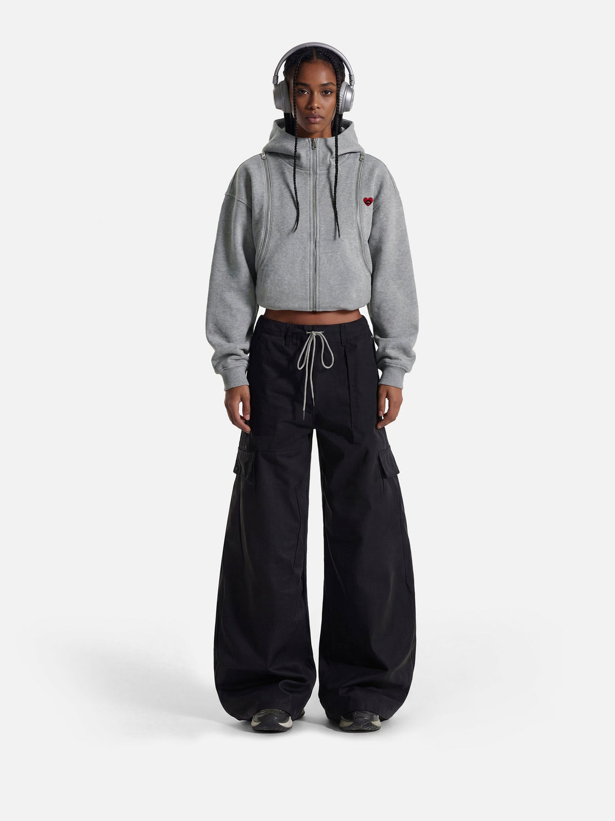 Aelfric Eden Boxy Zip Up Hoodie