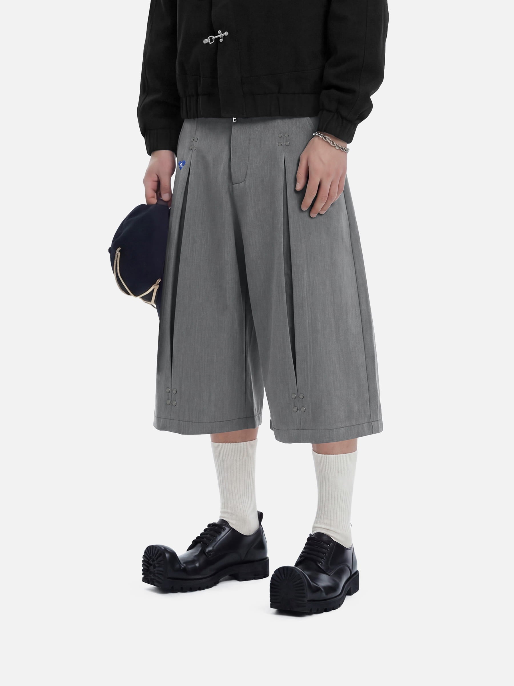 Aelfric Eden Pleated Longline Shorts