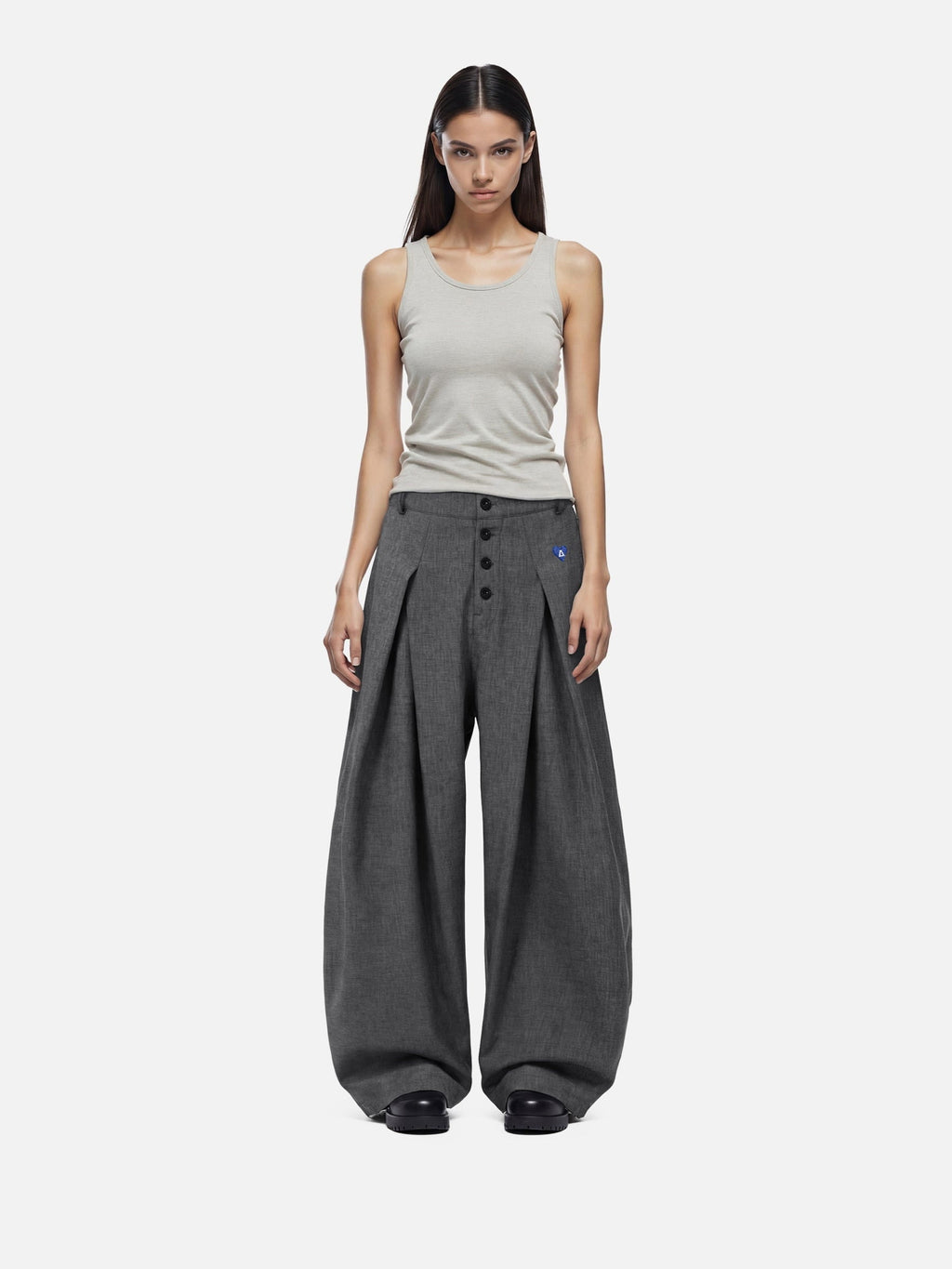 Aelfric Eden Pleated Baggy Work Pants