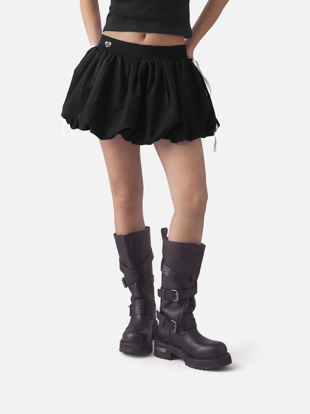 Aelfric Eden Drawstring Puff Mini Skirt