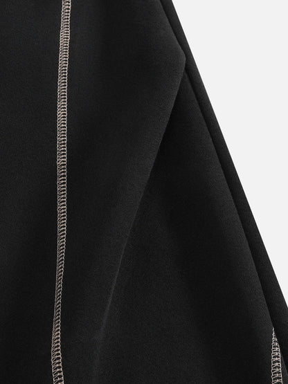 Aelfric Eden Contrast Stitch Baggy Barrel Sweatpants