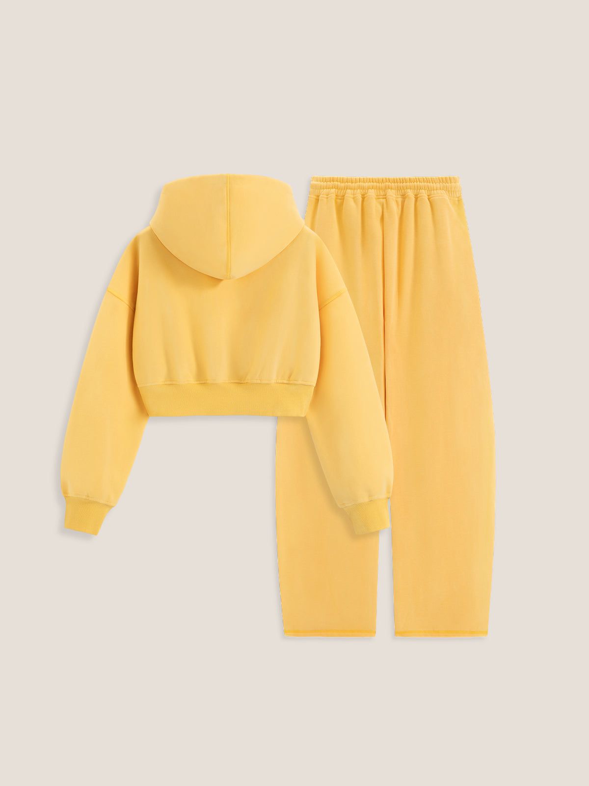 Soufflé Cropped Hoodie Sets