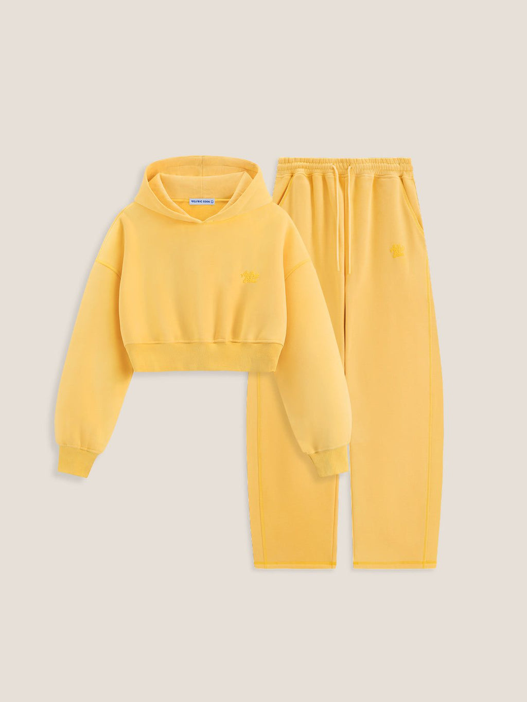 Soufflé Cropped Hoodie Sets