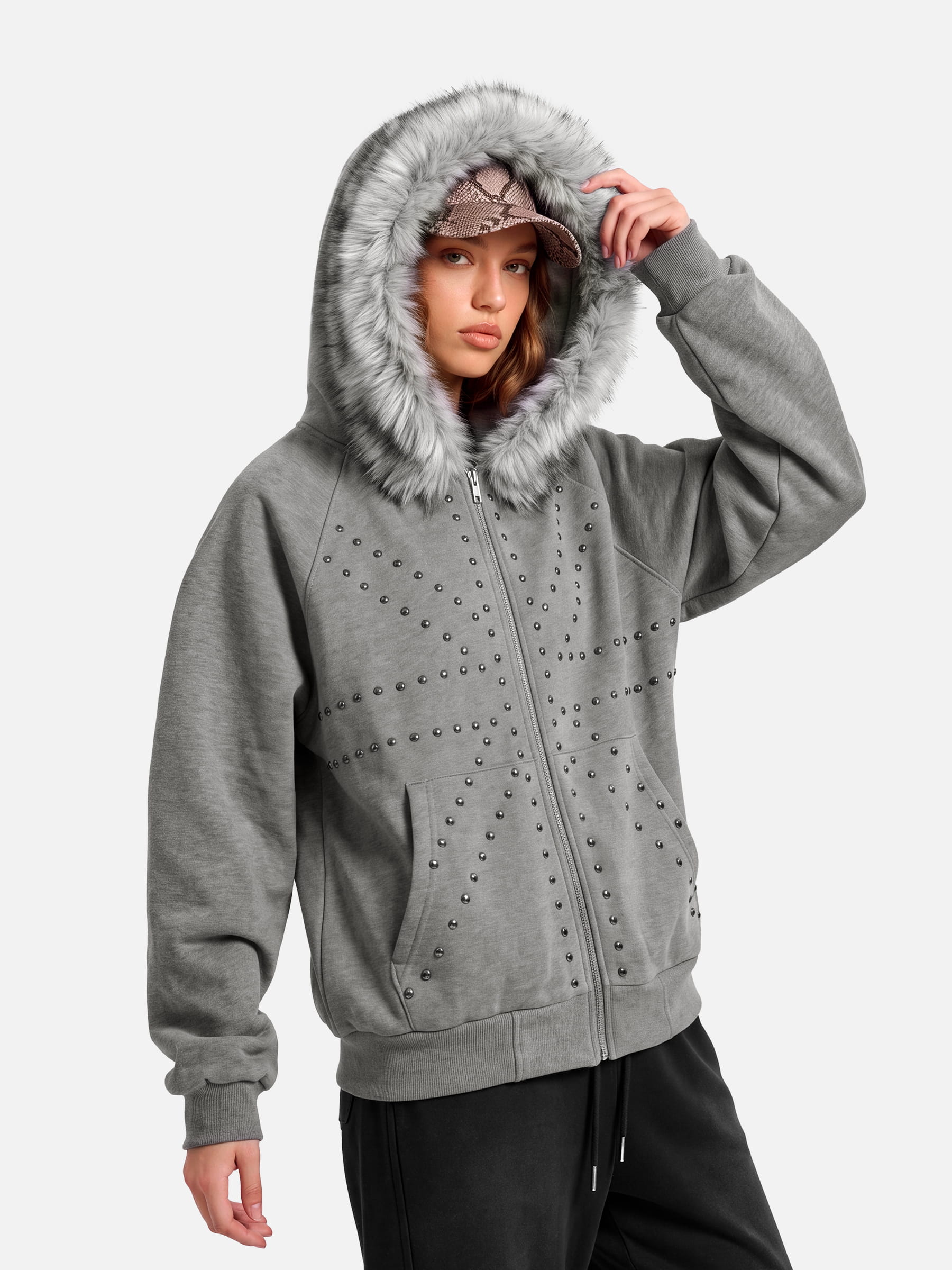 Aelfric Eden Faux Fur Hoodie