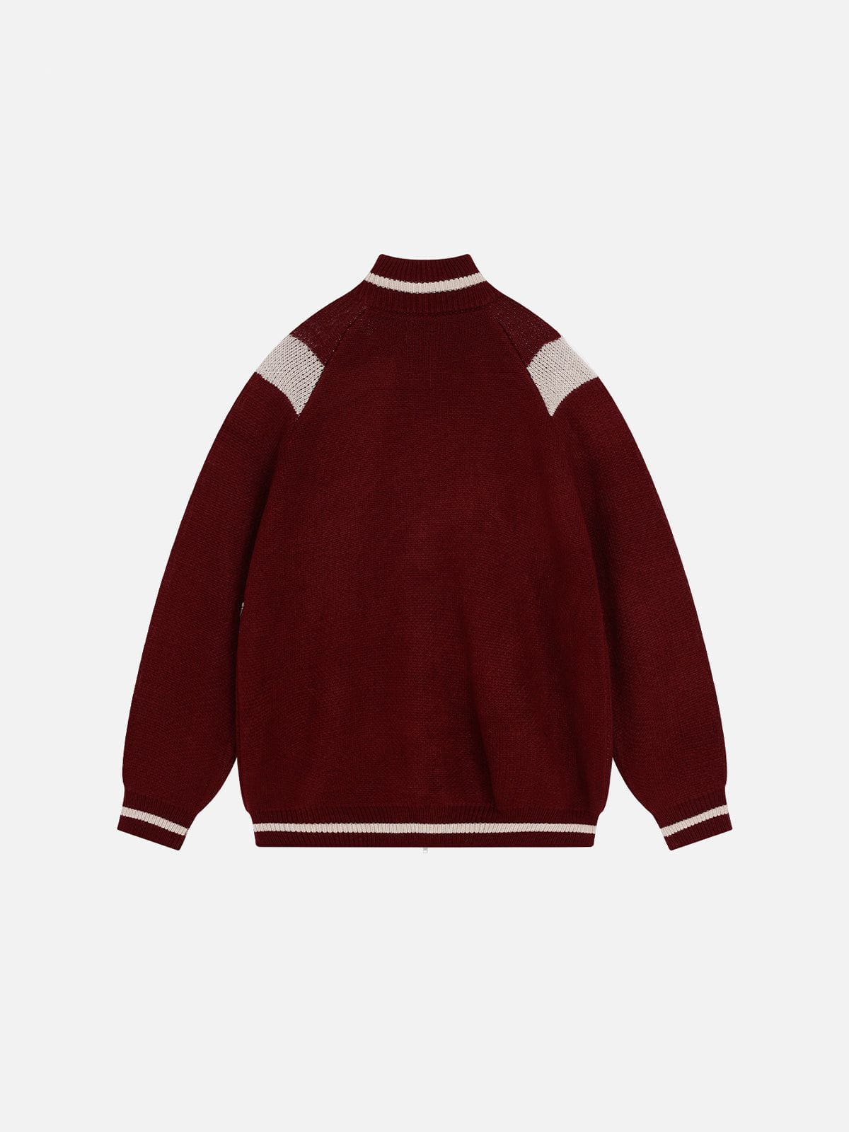 Aelfric Eden 24 Jacquard Zip Up Cardigan