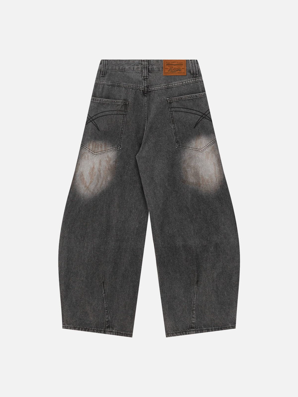 Aelfric Eden Dirty-Dyed Super Baggy Barrel Jeans