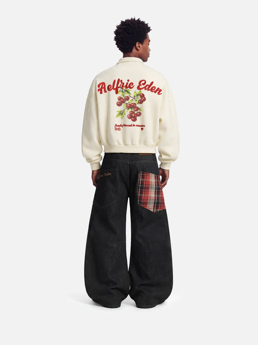 Aelfric Eden Boxy Cherry Graphic Jacket