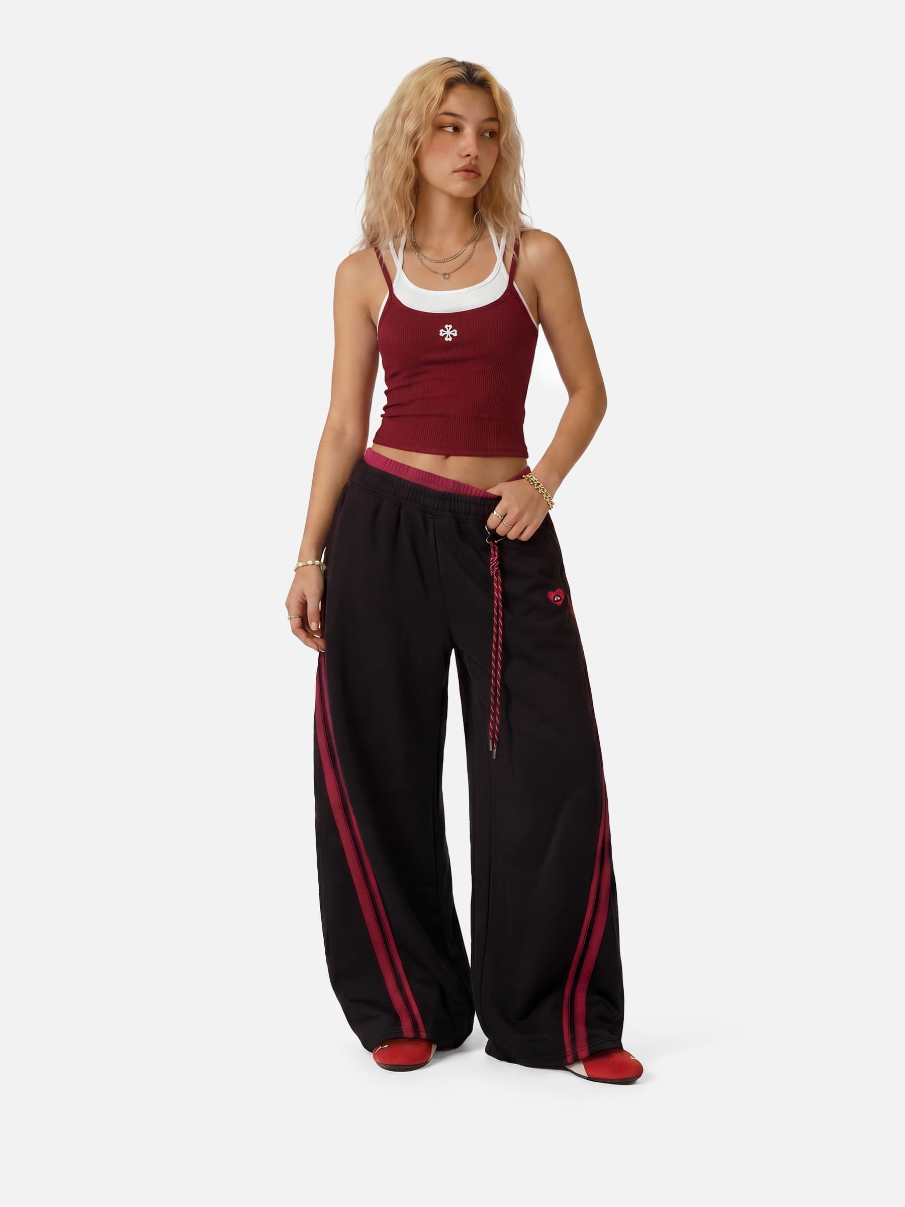 Aelfric Eden Contrast Layered Padded Cami Top