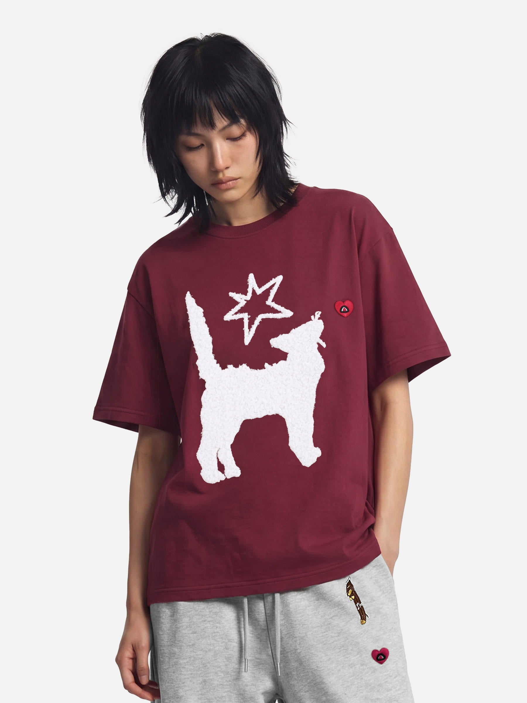 Aelfric Eden Fuzzy Cat Star Tee
