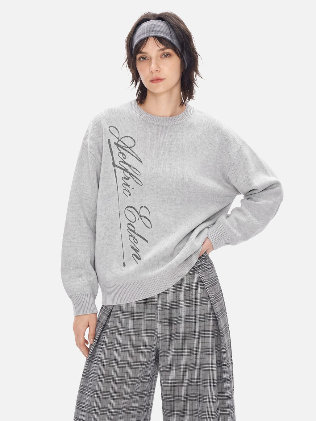 Aelfric Eden Script Graphic Sweater