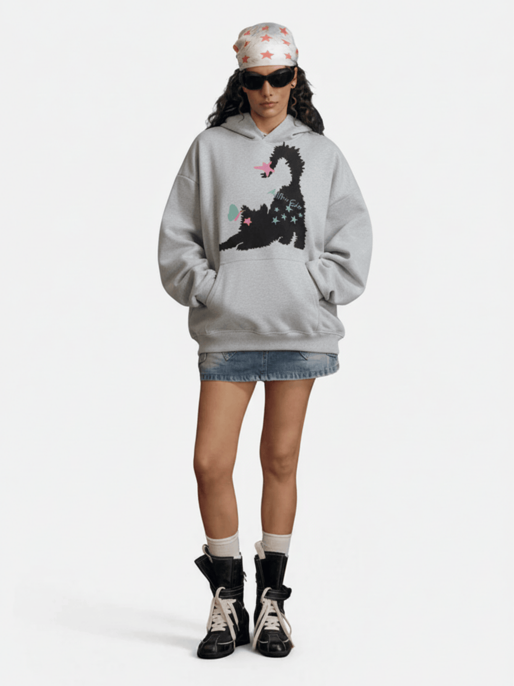 Aelfric Eden Cat Oversized Hoodie